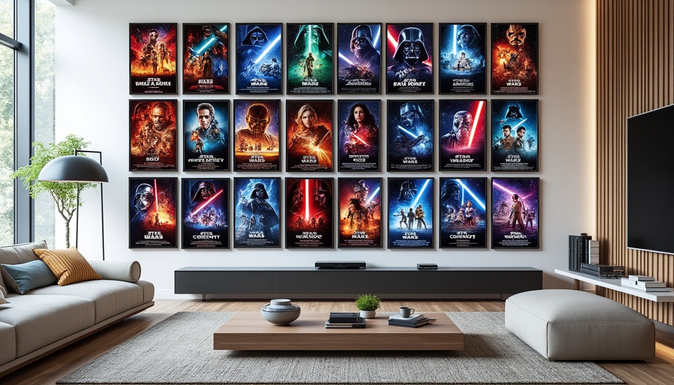 plongez dans l'univers emblématique avec notre collection ultime d'affiches star wars. trouvez les posters incontournables pour sublimer votre intérieur ou étoffer votre collection de fan !