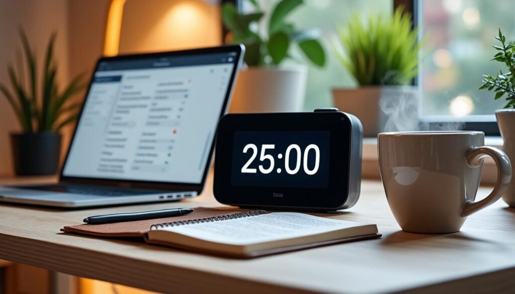 boostez votre efficacité au travail grâce à la méthode pomodoro et notre pomodoro timer en ligne. découvrez comment optimiser votre productivité en gérant mieux votre temps et vos tâches !